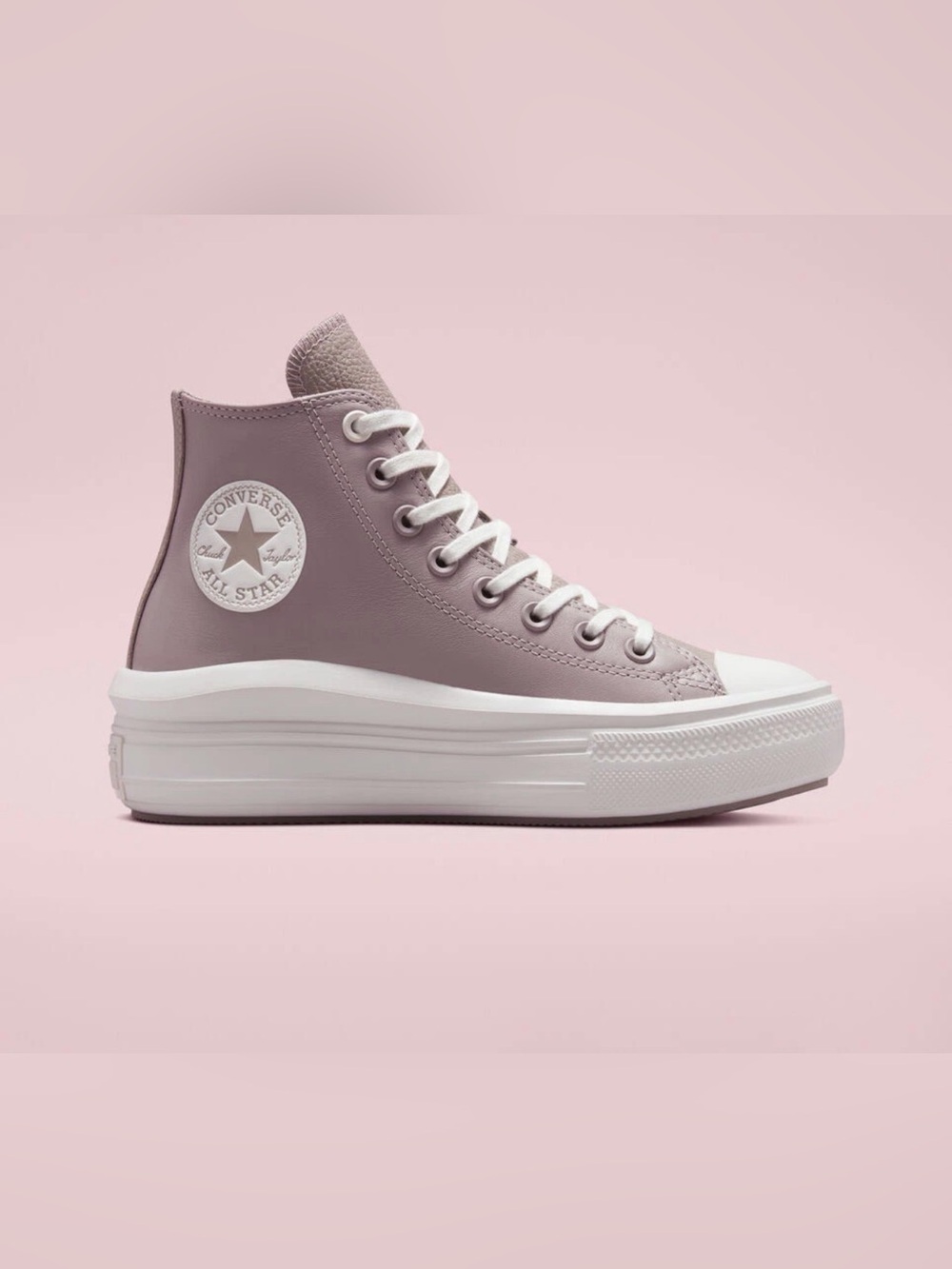 Converse Chuck Taylor All Star Move Platform Vapor Mauve/Malted Size 8.5